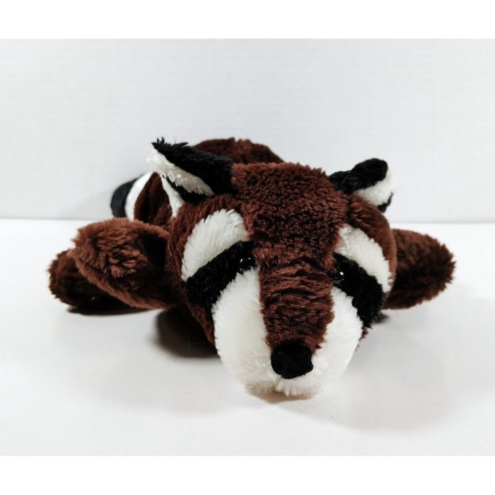 Caltoy Raccoon Plush Brown Hand Puppet Black  White Stuffed Animal Playtime